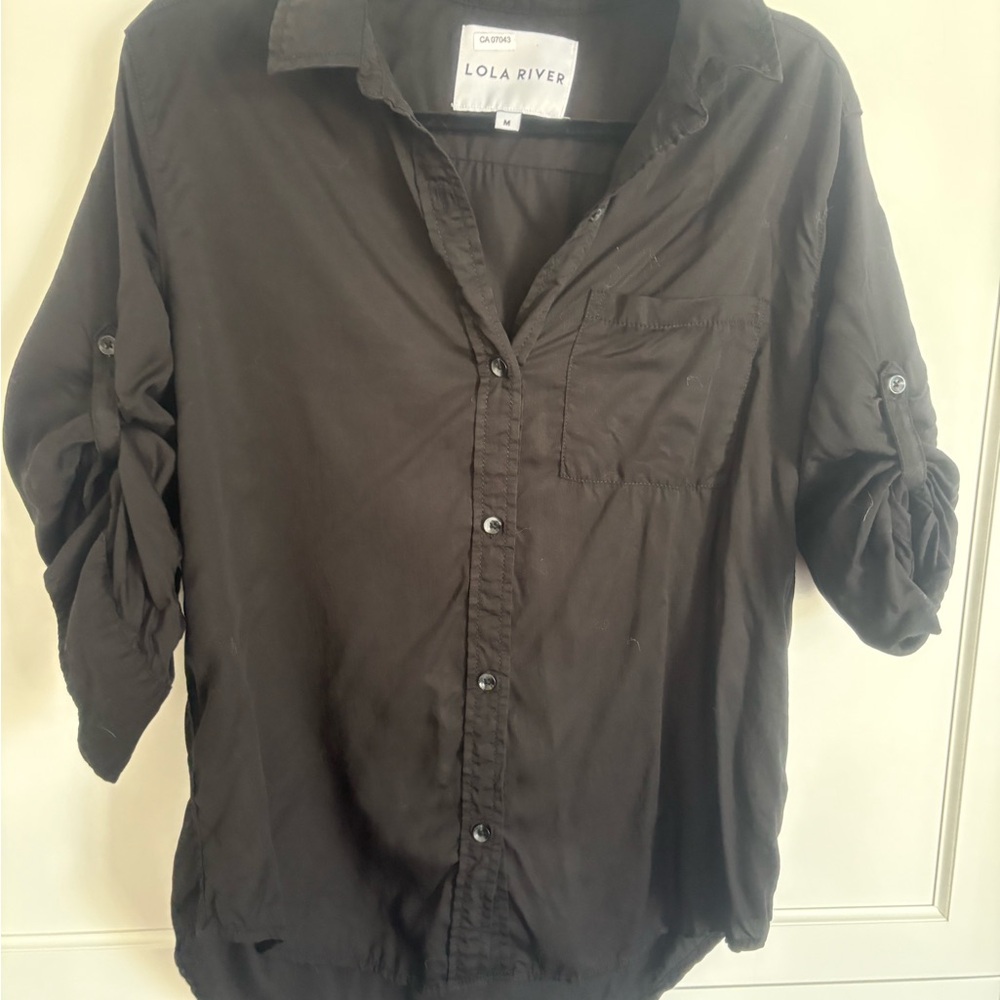 Lola River Black Women's Blouse